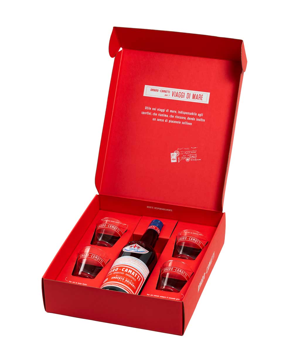 Amaro Camatti – Box 4 Bicchieri