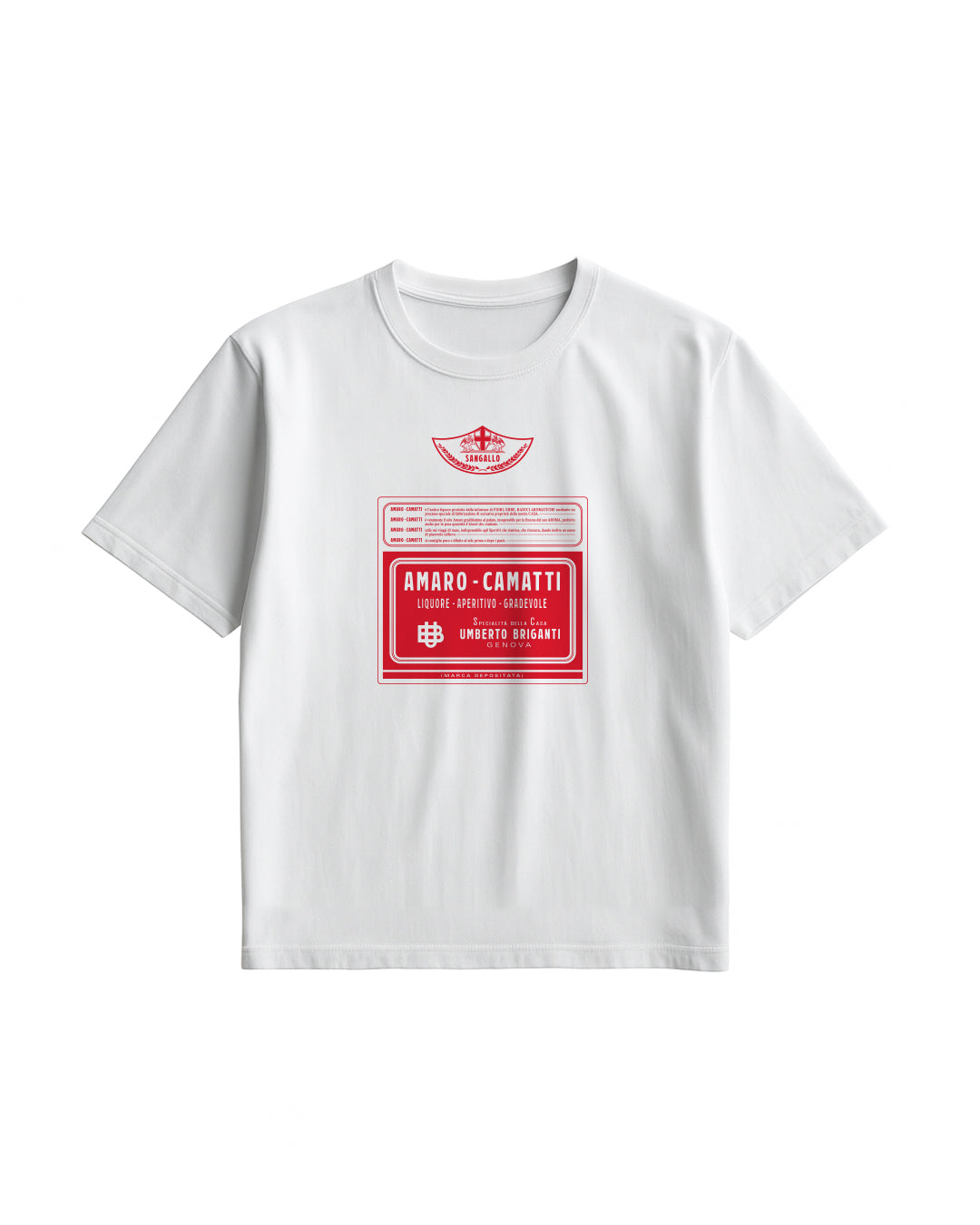 t-shirt label Camatti